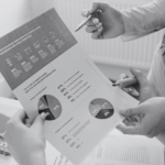 Folha com dados estatísticos