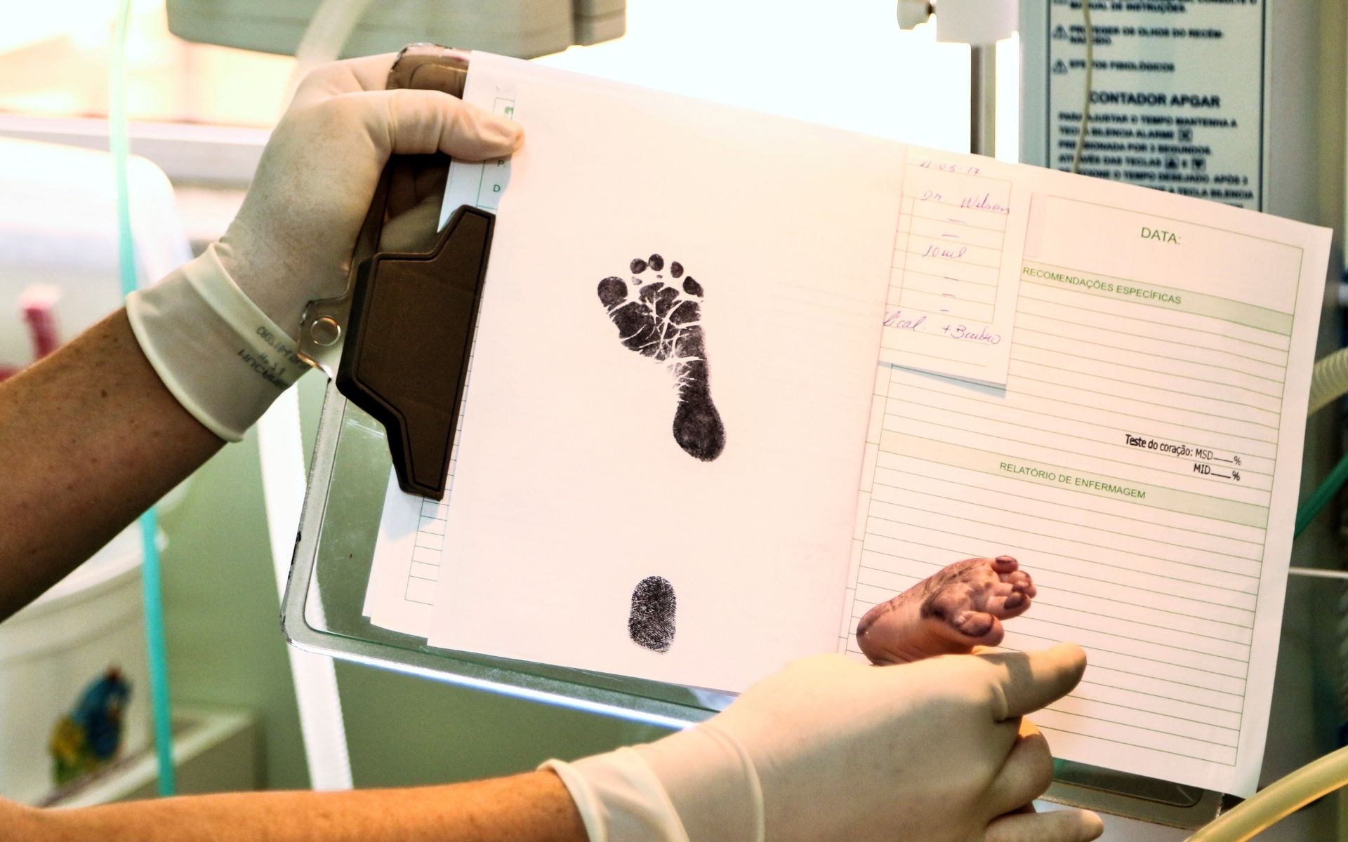 registro de nascimento