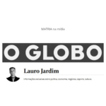 Imagem da coluna de Lauro Jardim, no Globo