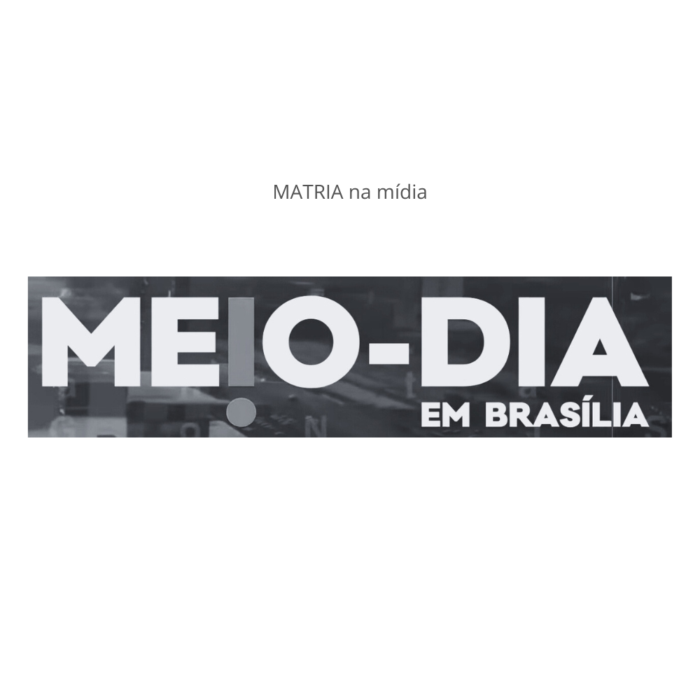 Logo do programa Meio Dia em Brasília do Portal Antagonista, que entrevistou Celina Lazzari sobre Erika Hilton
