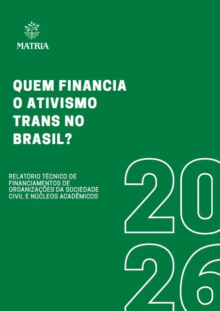 Capa do documento: Financiamento estrangeiro ao ativismo trans no Brasil