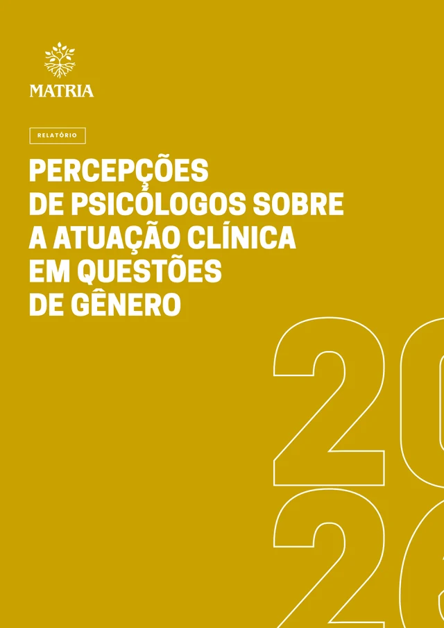Capa do documento: O que pensam psicólogos que atendem pessoas trans